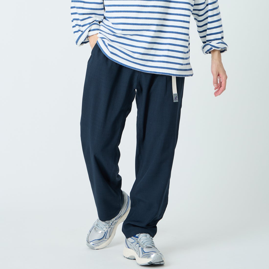 NAVY&&モデル身長：168cm 着用サイズ：L&&