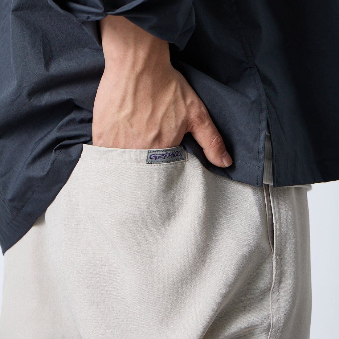 GRAMiCCi [グラミチ] 別注 リネンライク エブリデイパンツ [GUP6-S2016-JF] BEIGE