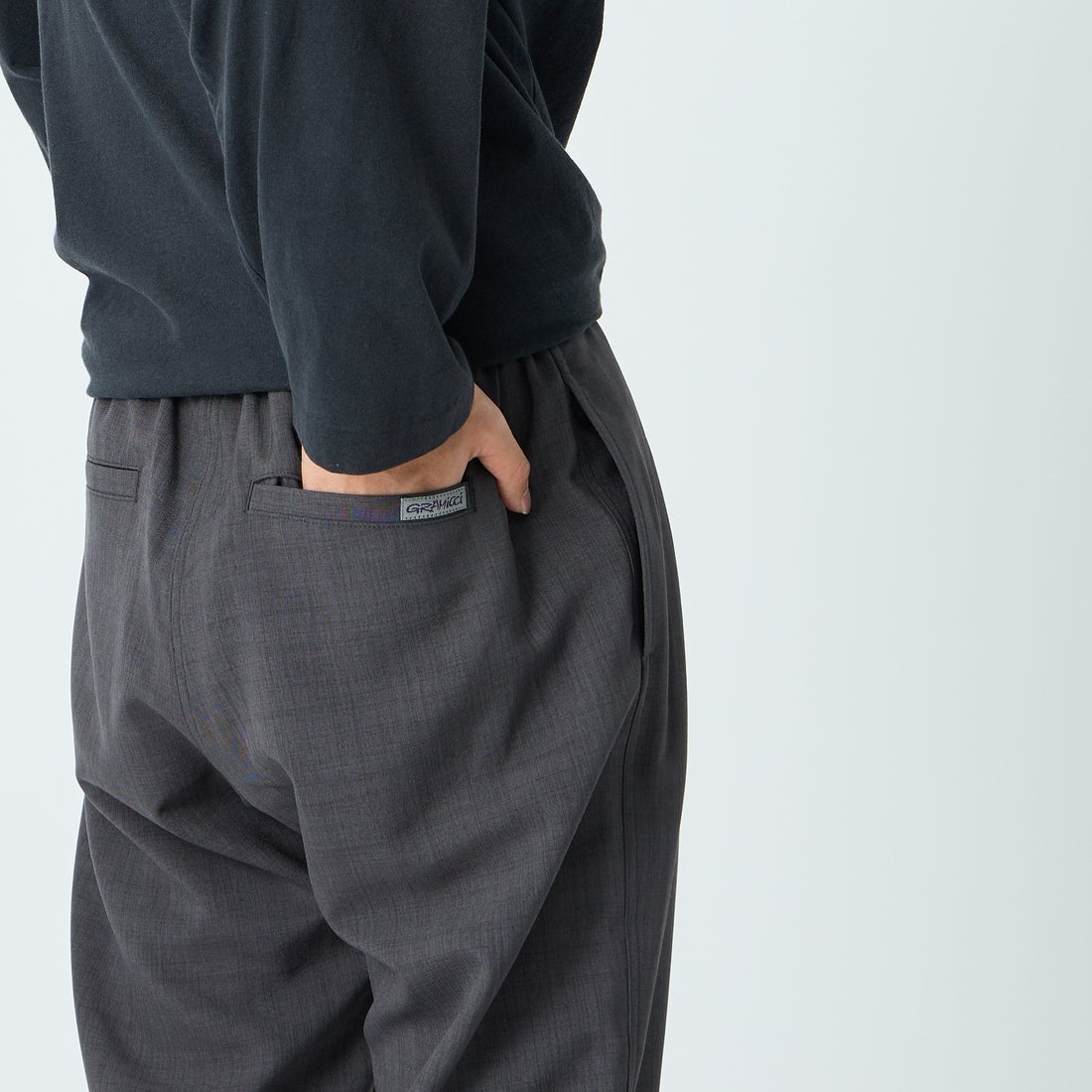 GRAMiCCi [グラミチ] 別注 リネンライク エブリデイパンツ [GUP6-S2016-JF] CHARCOAL