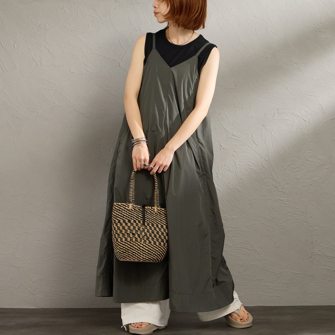 CHARCOAL&&モデル身長：158cm 着用サイズ：36&&