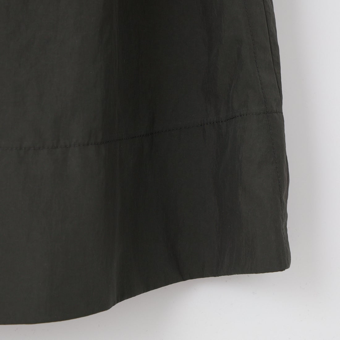 DANTON [ダントン] ナイロンタフタ Aラインキャミソールワンピース [DT-G0114NSB] CHARCOAL