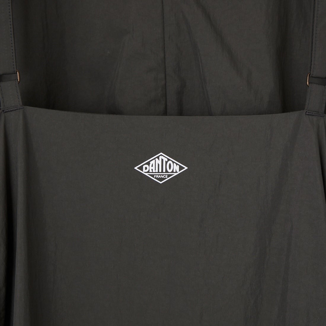 DANTON [ダントン] ナイロンタフタ Aラインキャミソールワンピース [DT-G0114NSB] CHARCOAL