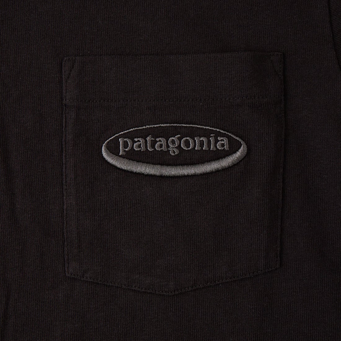 patagonia [パタゴニア] メンズ ミッドウェイト '95 オーバルロゴポケットティー [37880] BLK