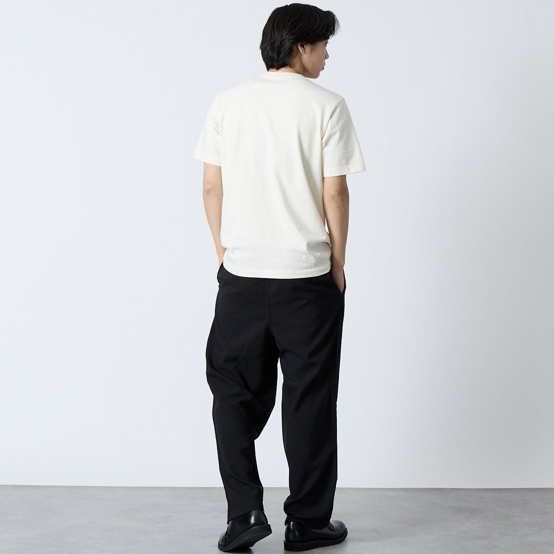 patagonia [パタゴニア] メンズ ミッドウェイト '95 オーバルロゴポケットティー [37880] UDNL &&モデル身長：179cm 着用サイズ：M&&