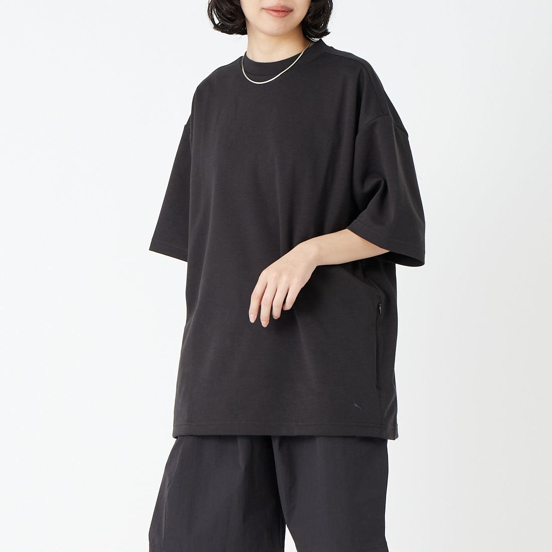 01 PUMA BL&&モデル身長：162cm 着用サイズ：S&&