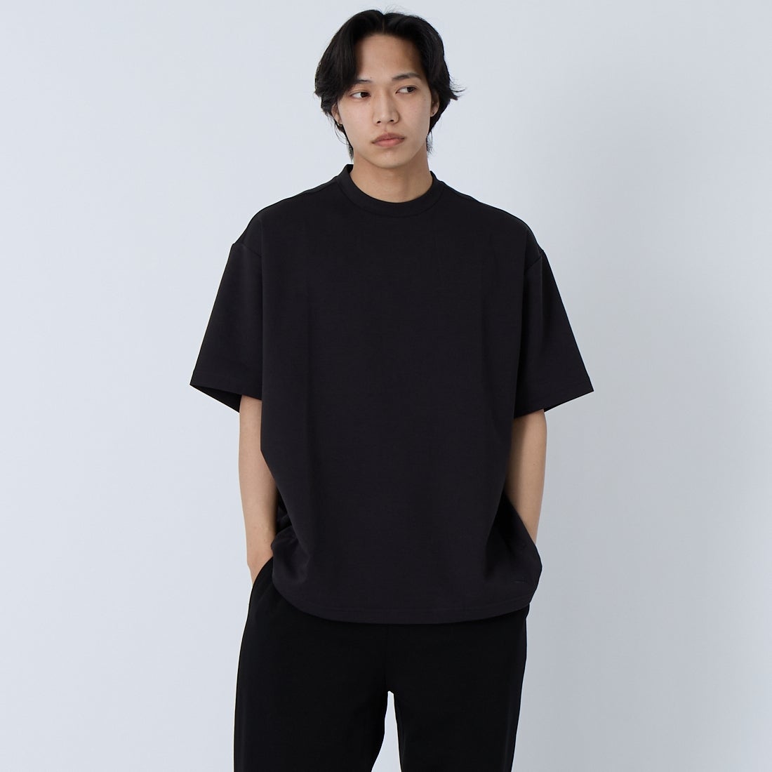 SLICK [スリック] テックサーマル ドローストリングヘンリーネックT