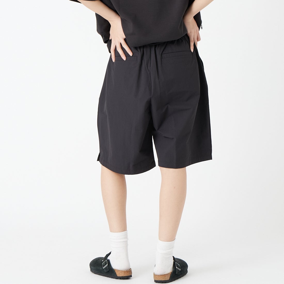 PUMA [プーマ] バルーンショーツ [638053] 01 PUMA BL &&モデル身長：162cm 着用サイズ：S&&