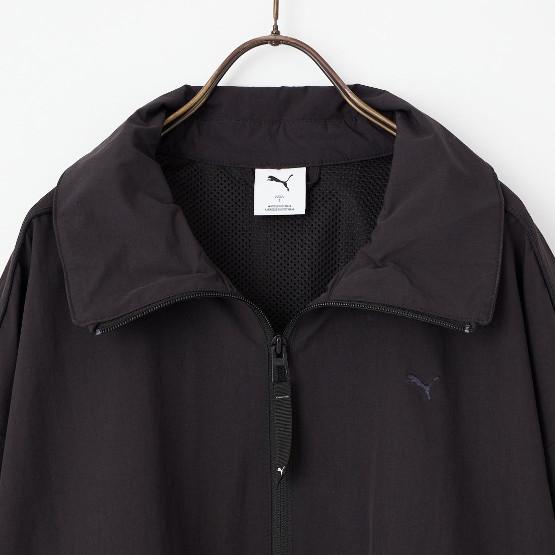 PUMA [プーマ] スタンドカラージャケット [638059] 01 PUMA BL