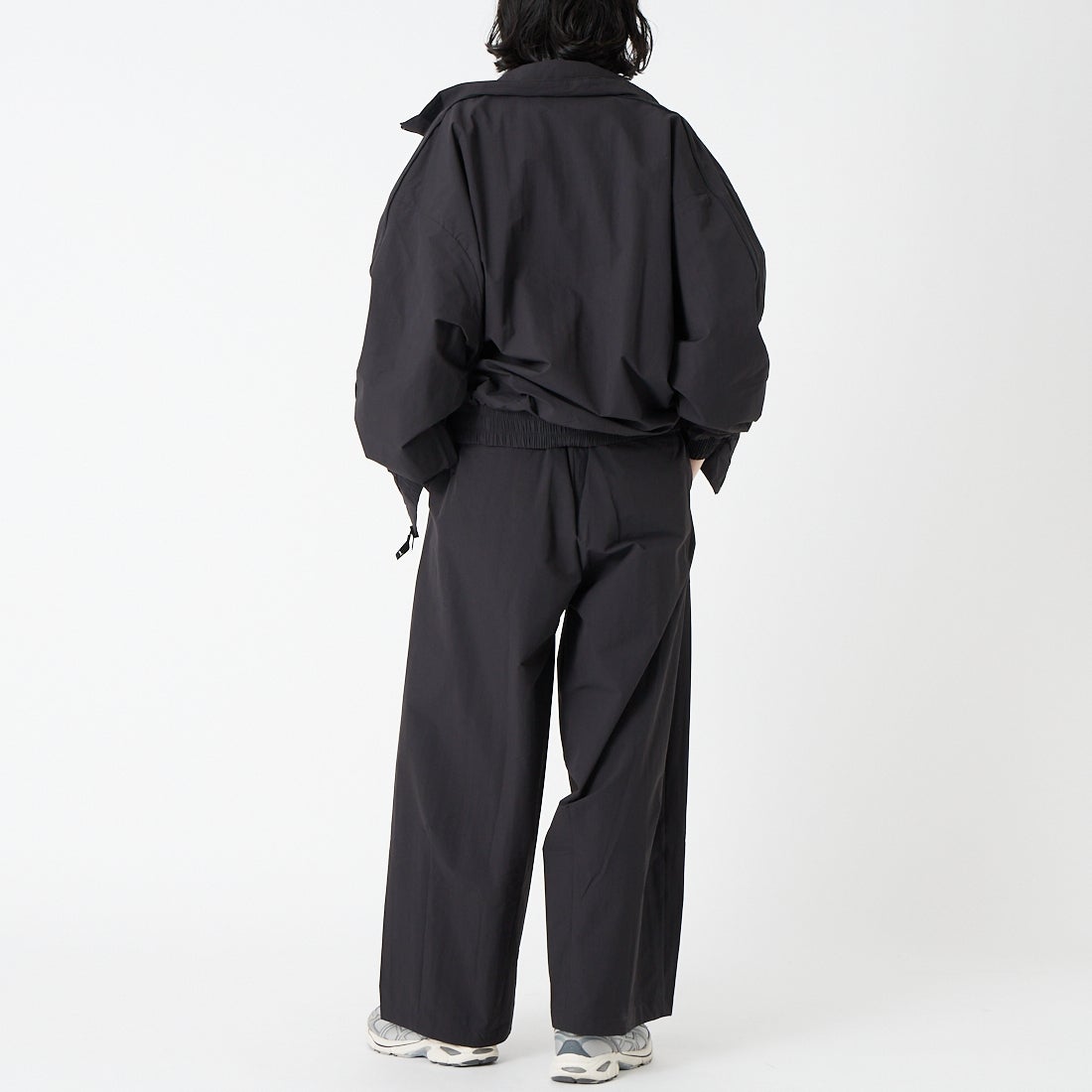 PUMA [プーマ] バルーンパンツ [638054] 01 PUMA BL &&モデル身長：162cm 着用サイズ：S&&