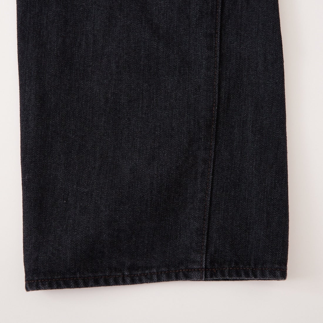 CIOTA [シオタ] ハイライズストレート5ポケットパンツ [PTLM-28HIS-MBK] MID BLACK