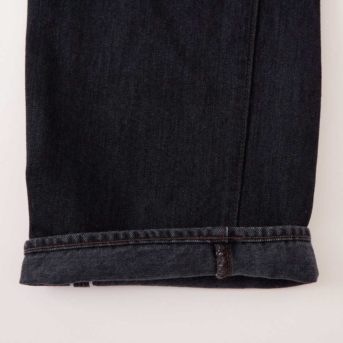 CIOTA [シオタ] ハイライズストレート5ポケットパンツ [PTLM-28HIS-MBK] MID BLACK