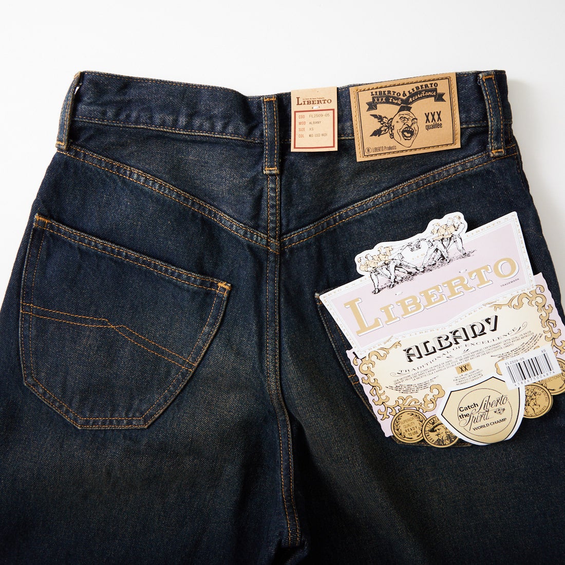 LIBERTO [リベルト] 別注 ALBANY デニムショーツ [FL2509-JF] 05