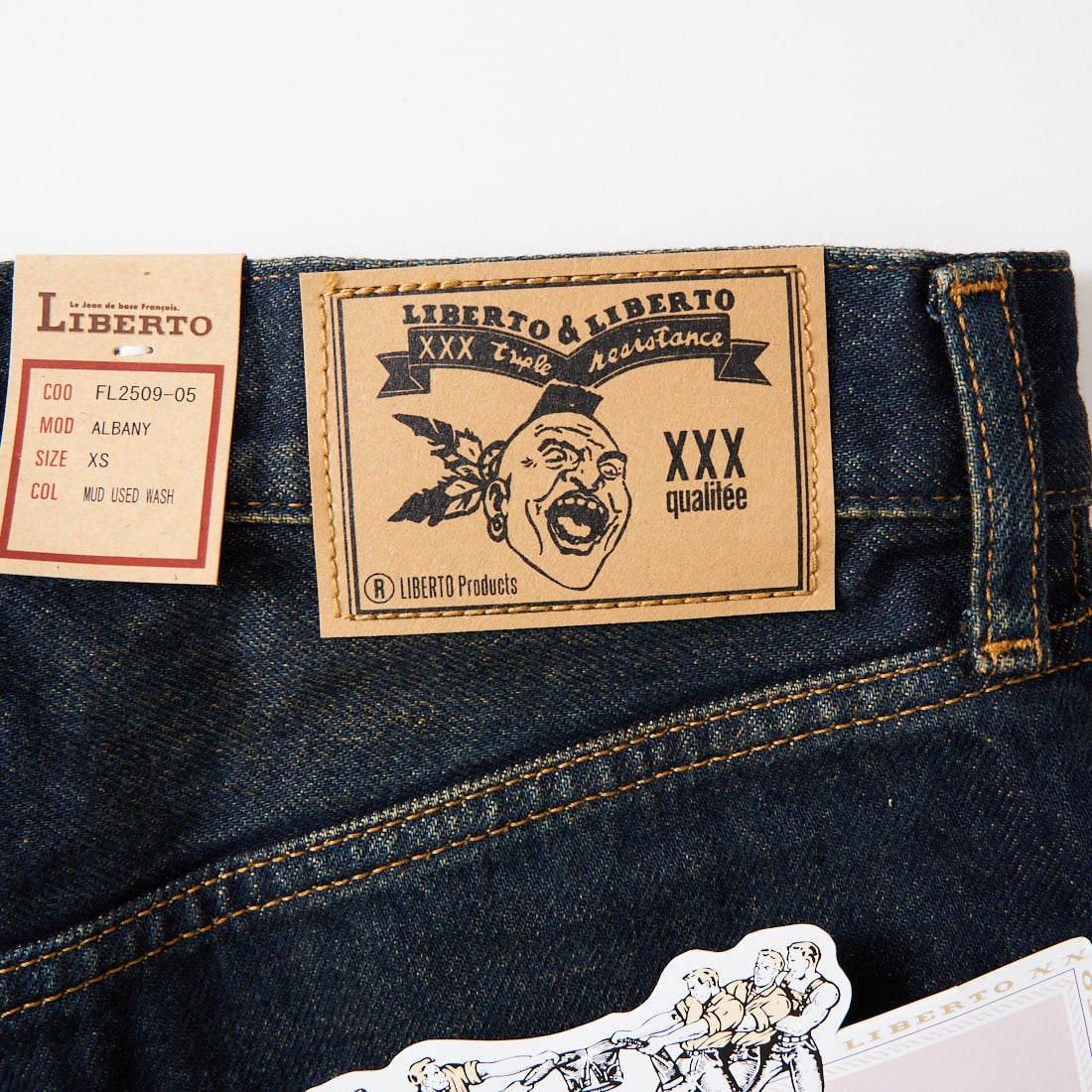 LIBERTO [リベルト] 別注 ALBANY デニムショーツ [FL2509-JF] 05