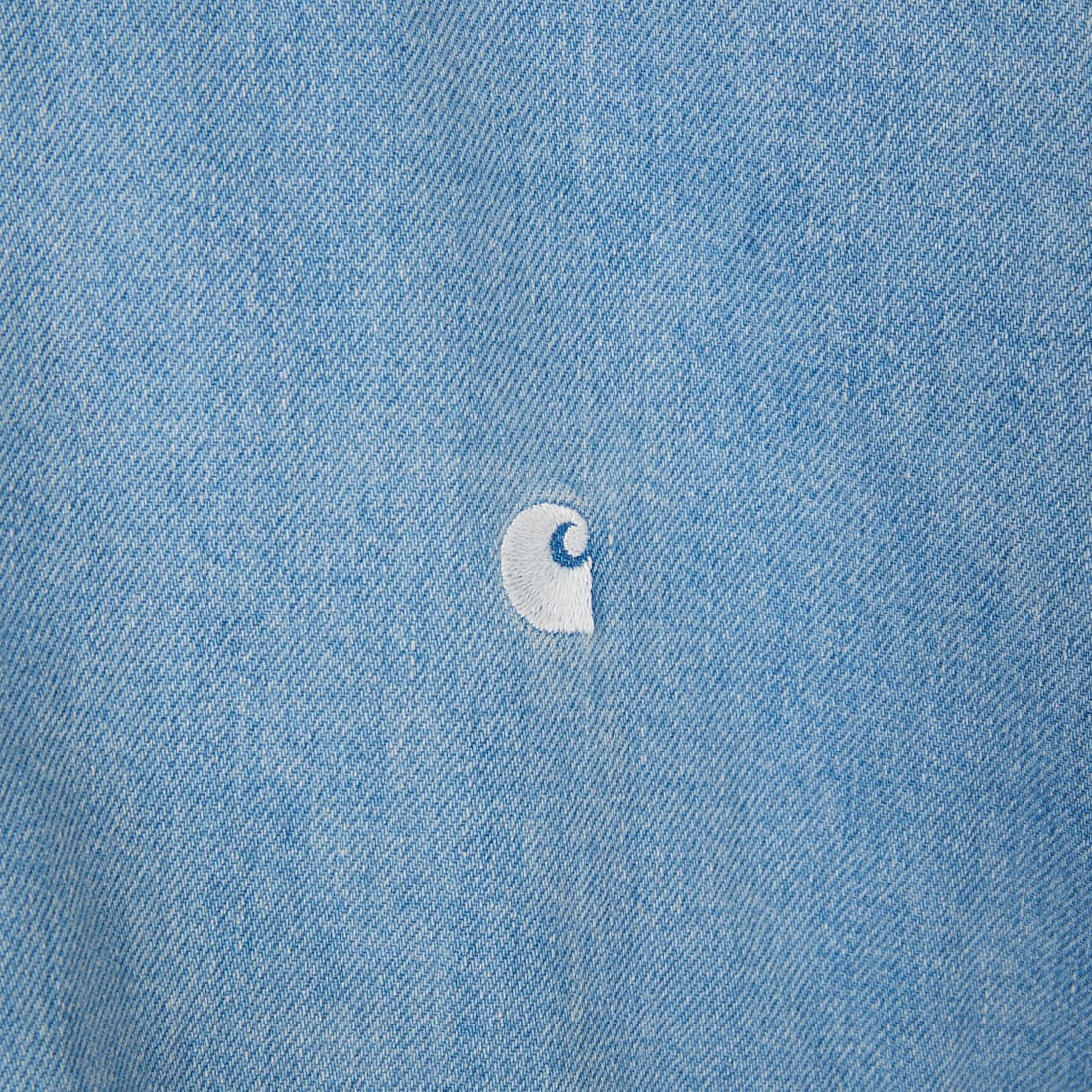 carhartt WIP [カーハートダブリューアイピー] LUCAS ロングスリーブシャツ [I034525] BLUE BLEAC