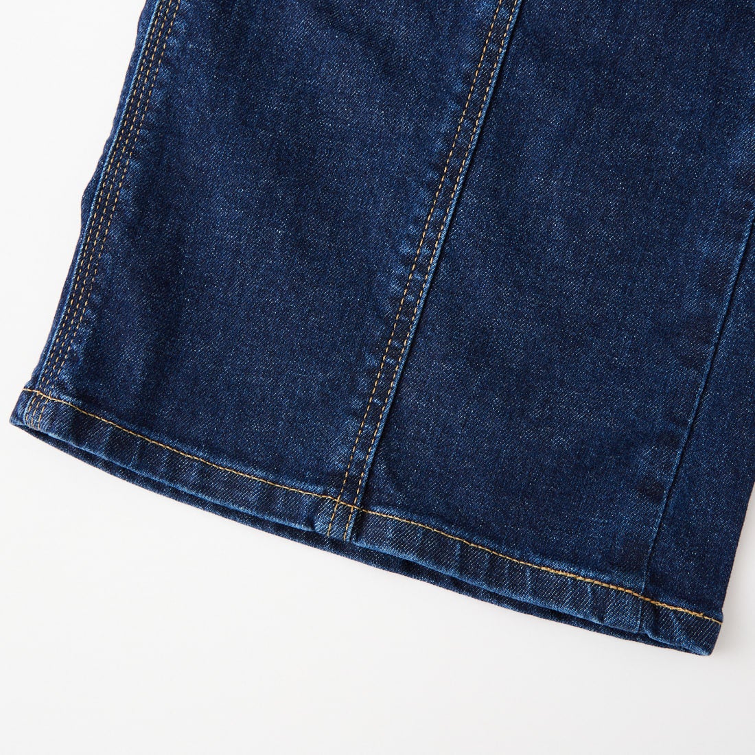 SOMETHING [サムシング] LISA ベルテッドワイドデニムパンツ [SEA585] 92 D.BLUE