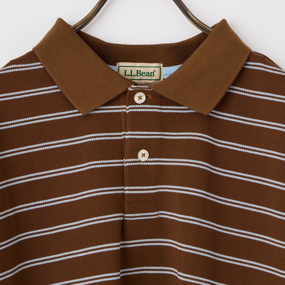L.L.BEAN [エルエルビーン] トロイ ショートスリーブ ポロシャツ [6275-4138] 93 BRN/SAX