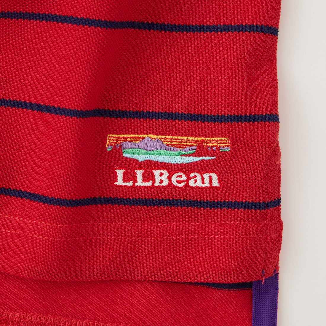 L.L.BEAN [エルエルビーン] トロイ ショートスリーブ ポロシャツ [6275-4138] 92 RED/PLU