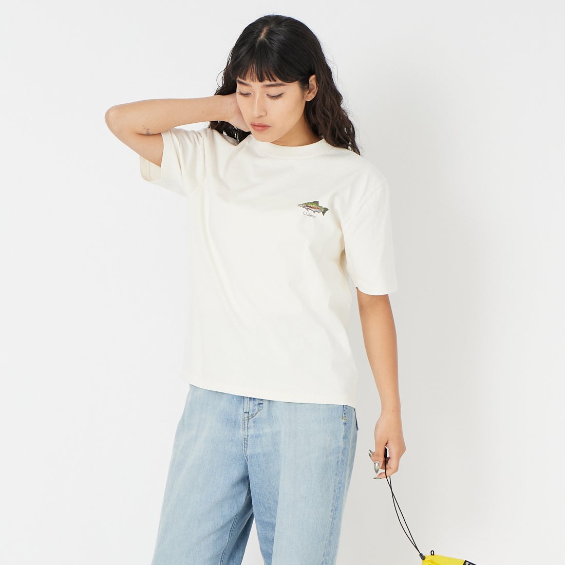 09 R.TROUT&&モデル身長：162cm 着用サイズ：M&&