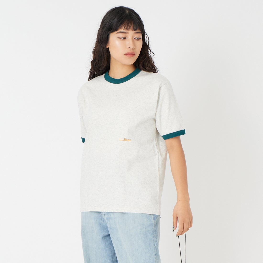 L.L.BEAN [エルエルビーン] モリル ショートスリーブ リンガー Tシャツ