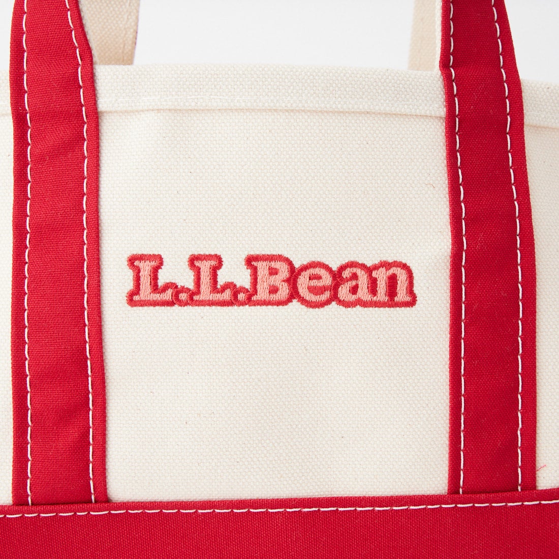 L.L.BEAN [エルエルビーン] ボート アンド トート ミニ BUBBLE CHELT LOGO [CHELT-LOGO] RED