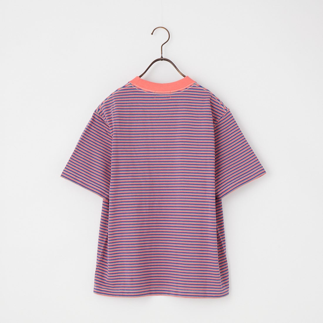 L.L.BEAN [エルエルビーン] ユニオン ショートスリーブ ストライプ Tシャツ [6275-4136] 95 CORAL/D