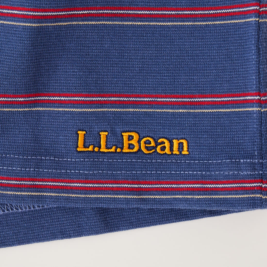 L.L.BEAN [エルエルビーン] ユニオン ショートスリーブ ストライプ Tシャツ [6275-4136] 96 NVY/RED