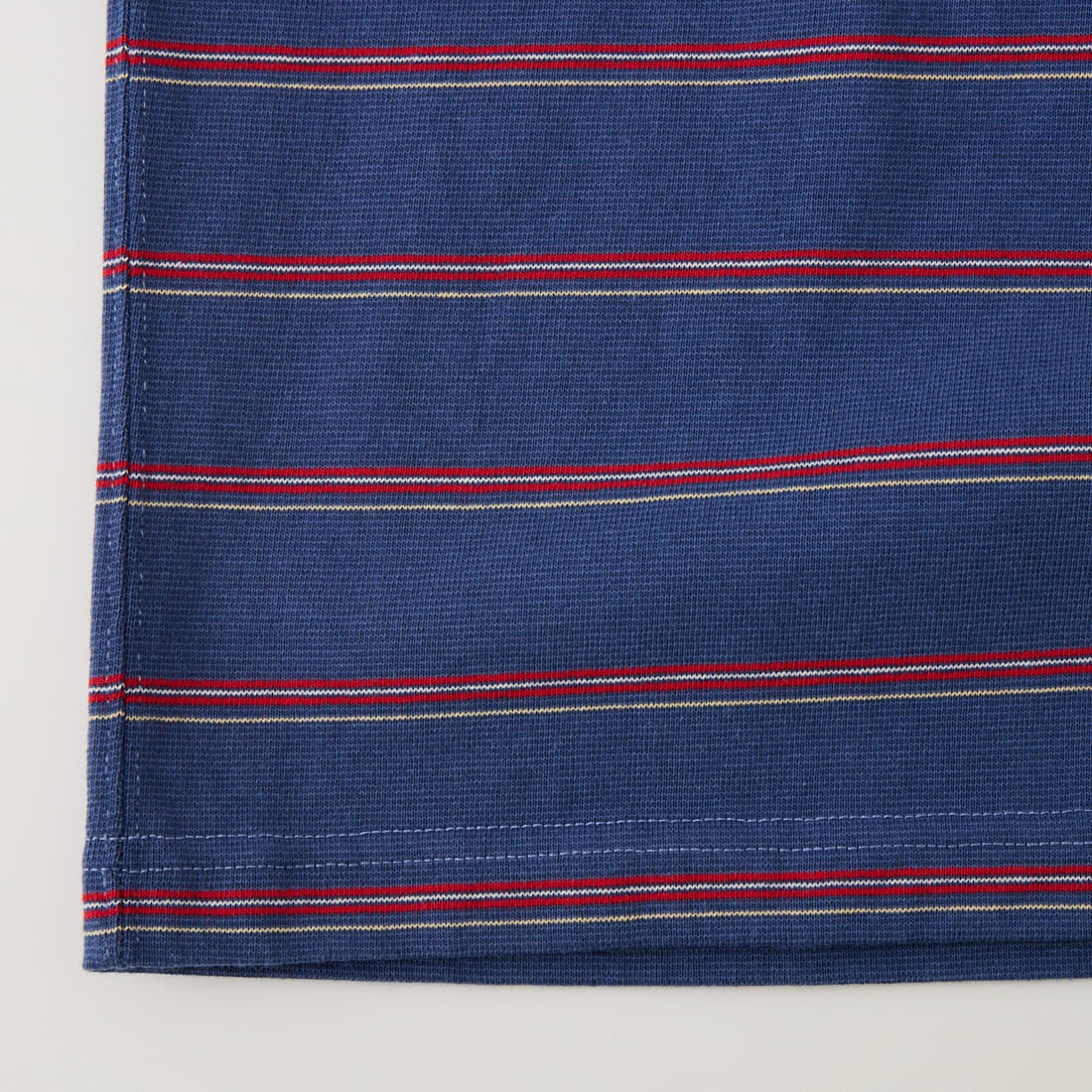 L.L.BEAN [エルエルビーン] ユニオン ショートスリーブ ストライプ Tシャツ [6275-4036] 96 NVY/RED