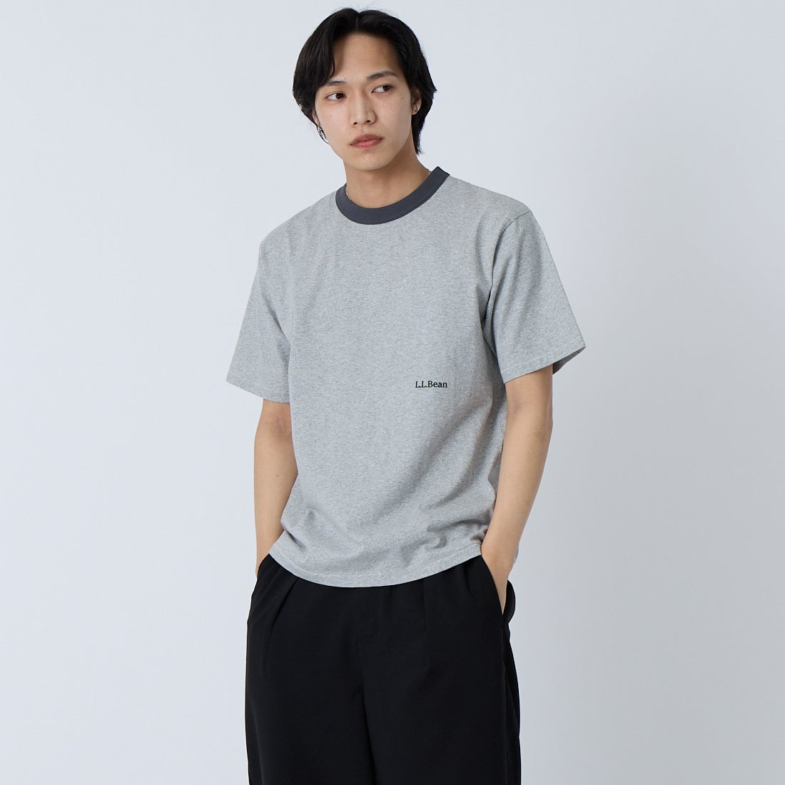 29 TOPGREY&&モデル身長：179cm 着用サイズ：S&&