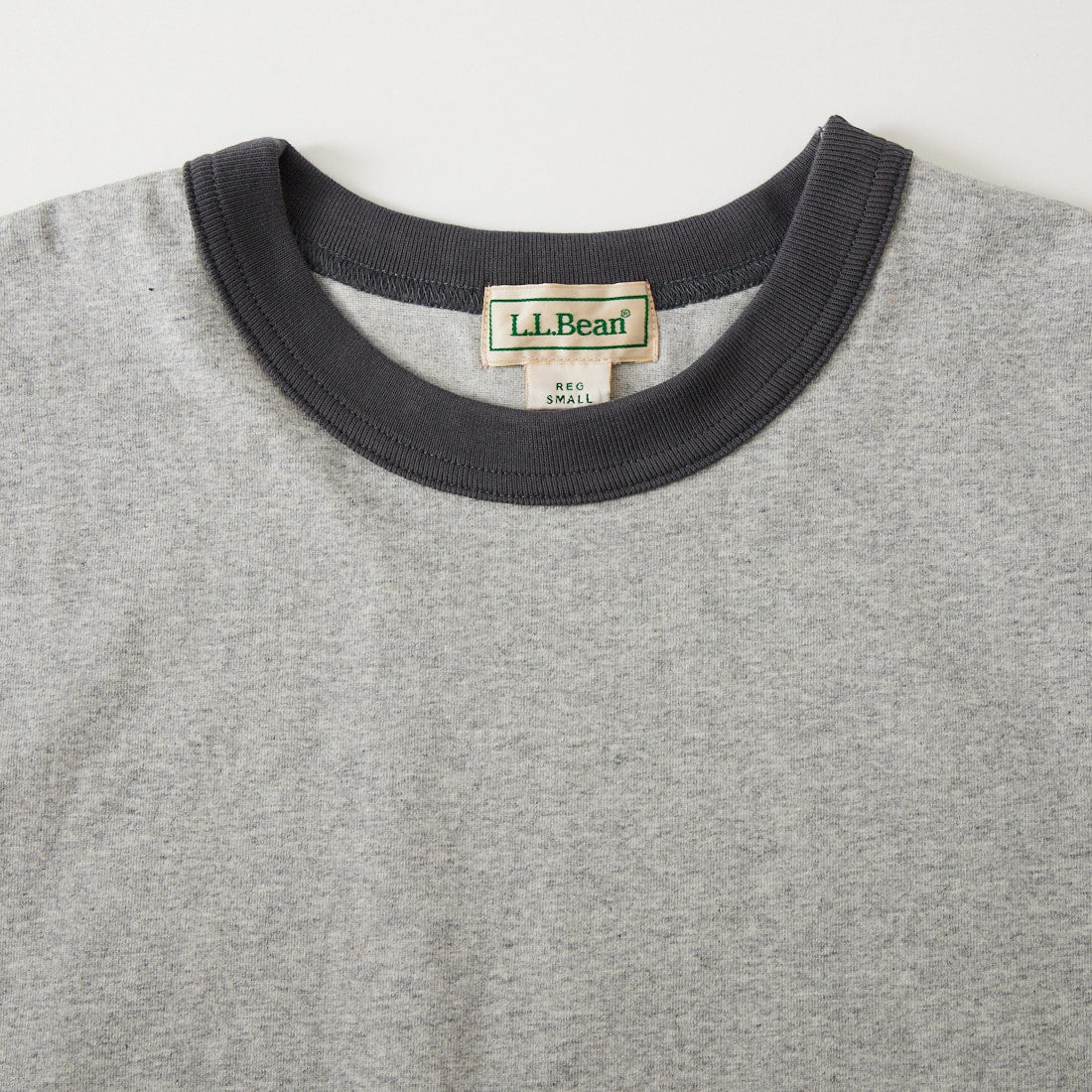 L.L.BEAN [エルエルビーン] モリル ショートスリーブ リンガー Tシャツ [6275-4042] 29 TOPGREY