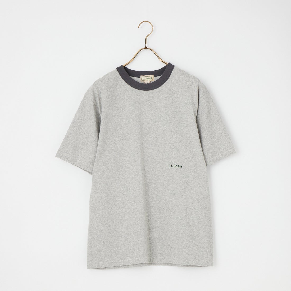 L.L.BEAN [エルエルビーン] モリル ショートスリーブ リンガー Tシャツ [6275-4042] 29 TOPGREY
