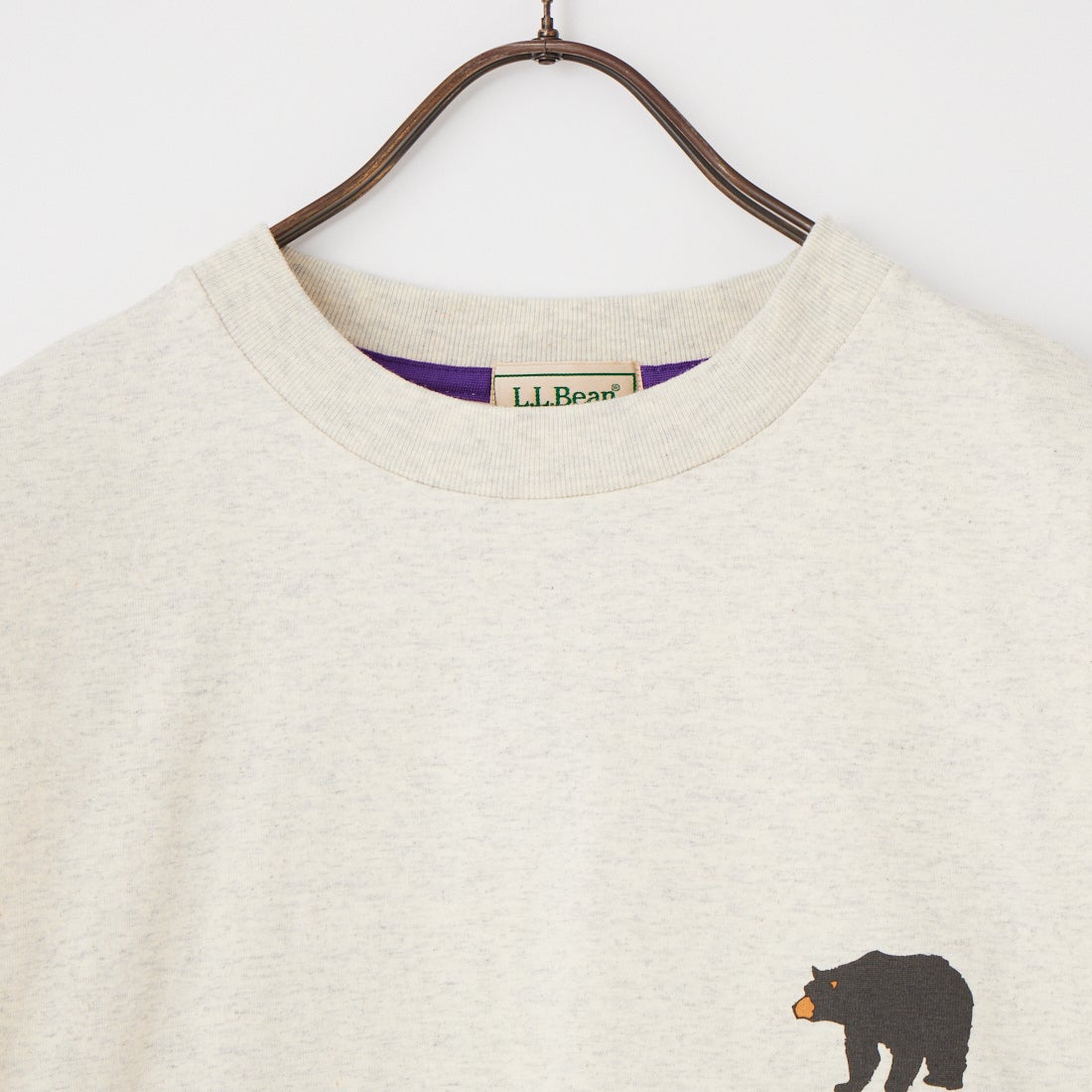 L.L.BEAN [エルエルビーン] モリル ショートスリーブ チェスト グラフィック Tシャツ [6275-4041] 19 B.BEAR