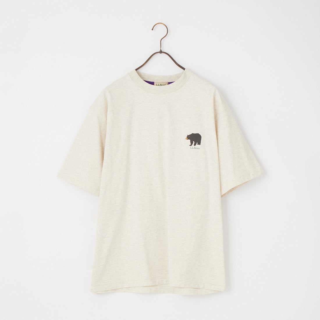 L.L.BEAN [エルエルビーン] モリル ショートスリーブ チェスト グラフィック Tシャツ [6275-4041] 19 B.BEAR