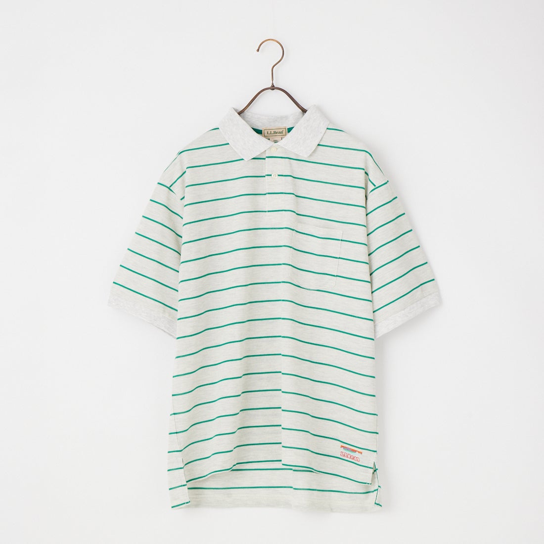 L.L.BEAN [エルエルビーン] トロイ ショートスリーブ ポロシャツ [6275-4038] 90 BIRCH/G