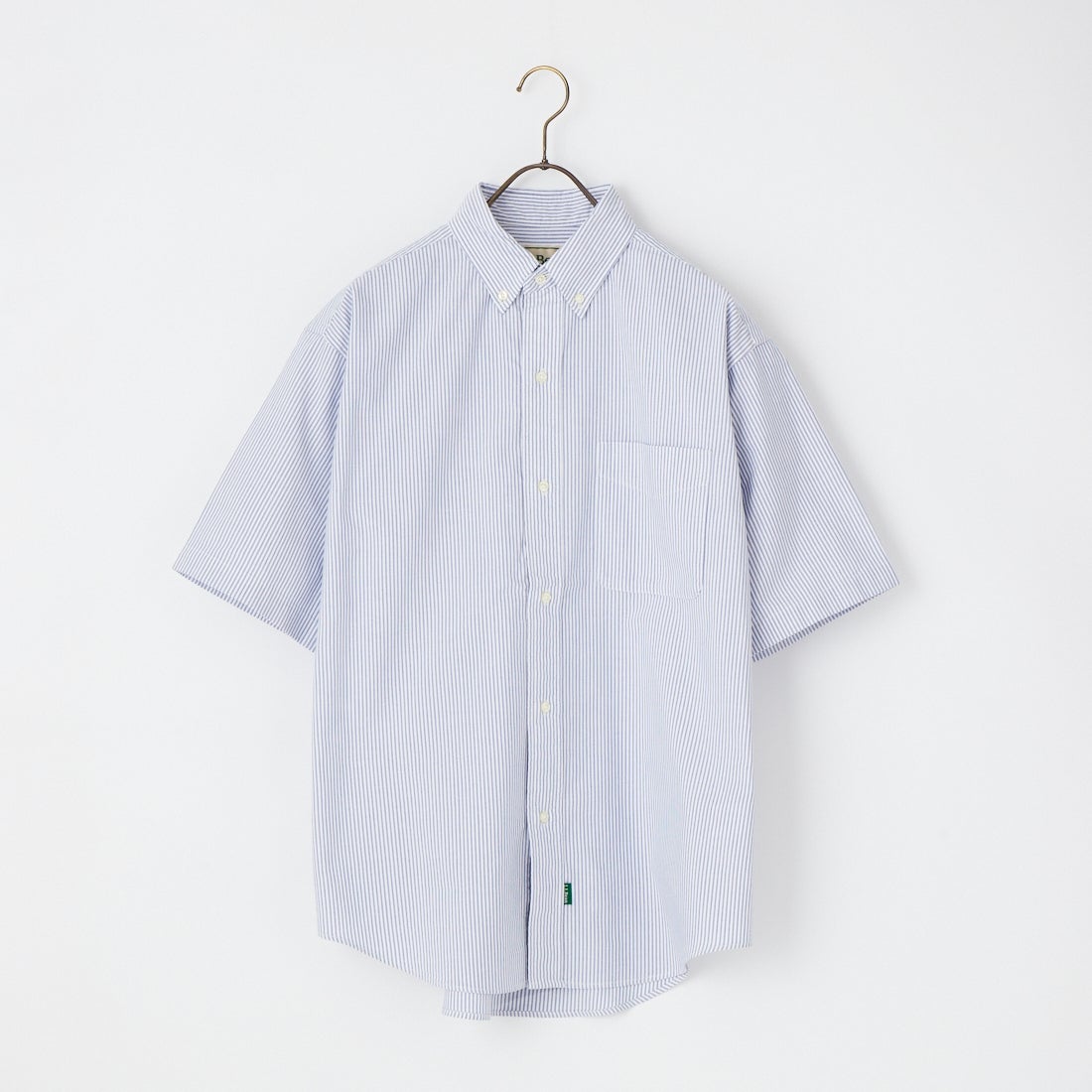 L.L.BEAN [エルエルビーン] オロノ ショートスリーブ シャツ [6275-4033] 90 NAVY/WH