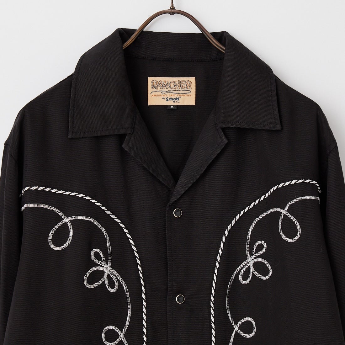 Schott [ショット] リヨセル ウエスタンジャケット [7826152005] 010 BLACK