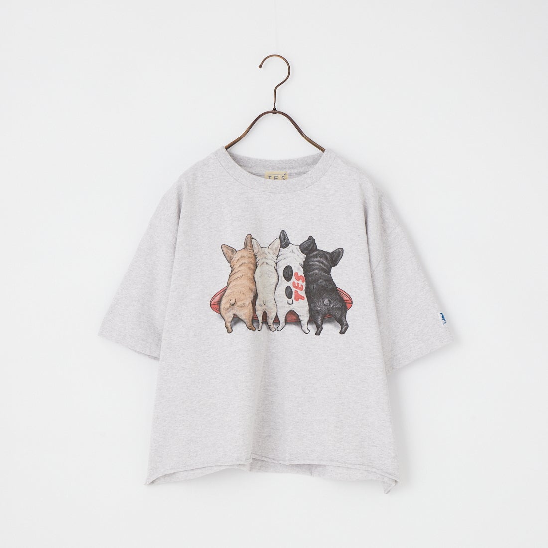 The Endless Summer [エンドレスサマー] 別注 4BUHIプリント カットオフTシャツ [FH-26574511-JF] MIX GRAY