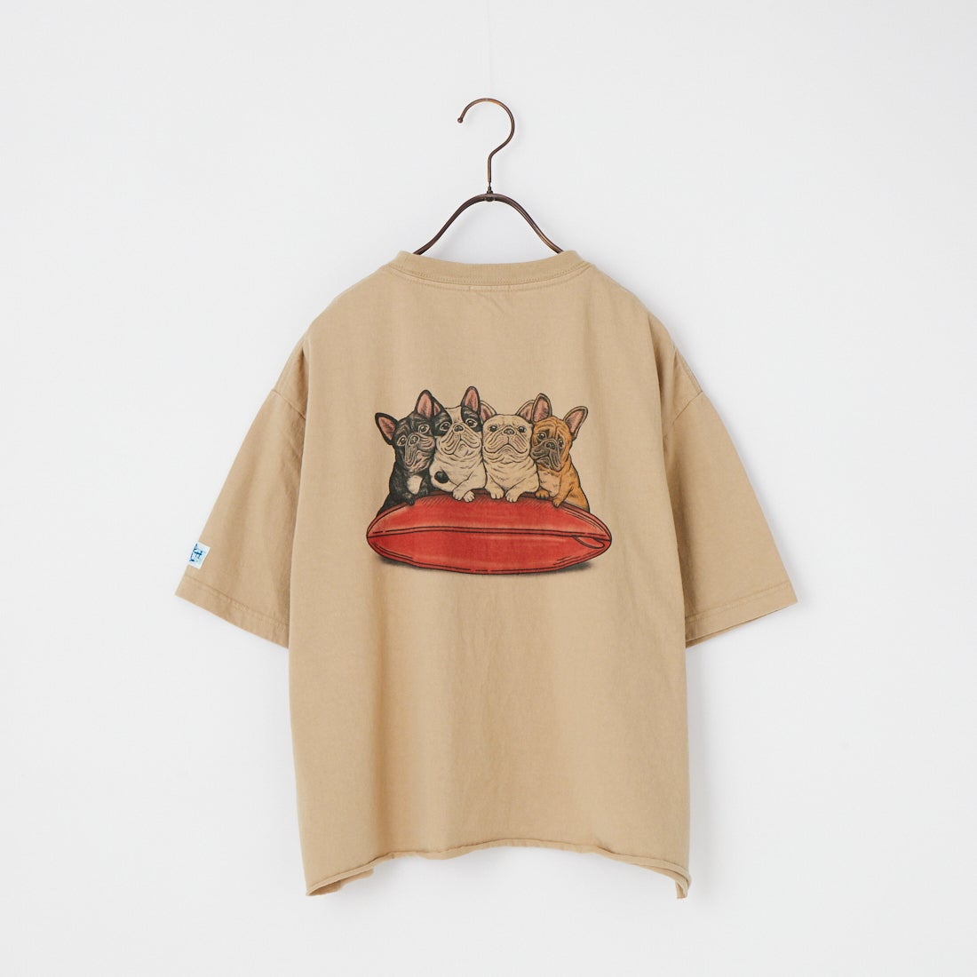The Endless Summer [エンドレスサマー] 別注 4BUHIプリント カットオフTシャツ [FH-26574511-JF] BEIGE
