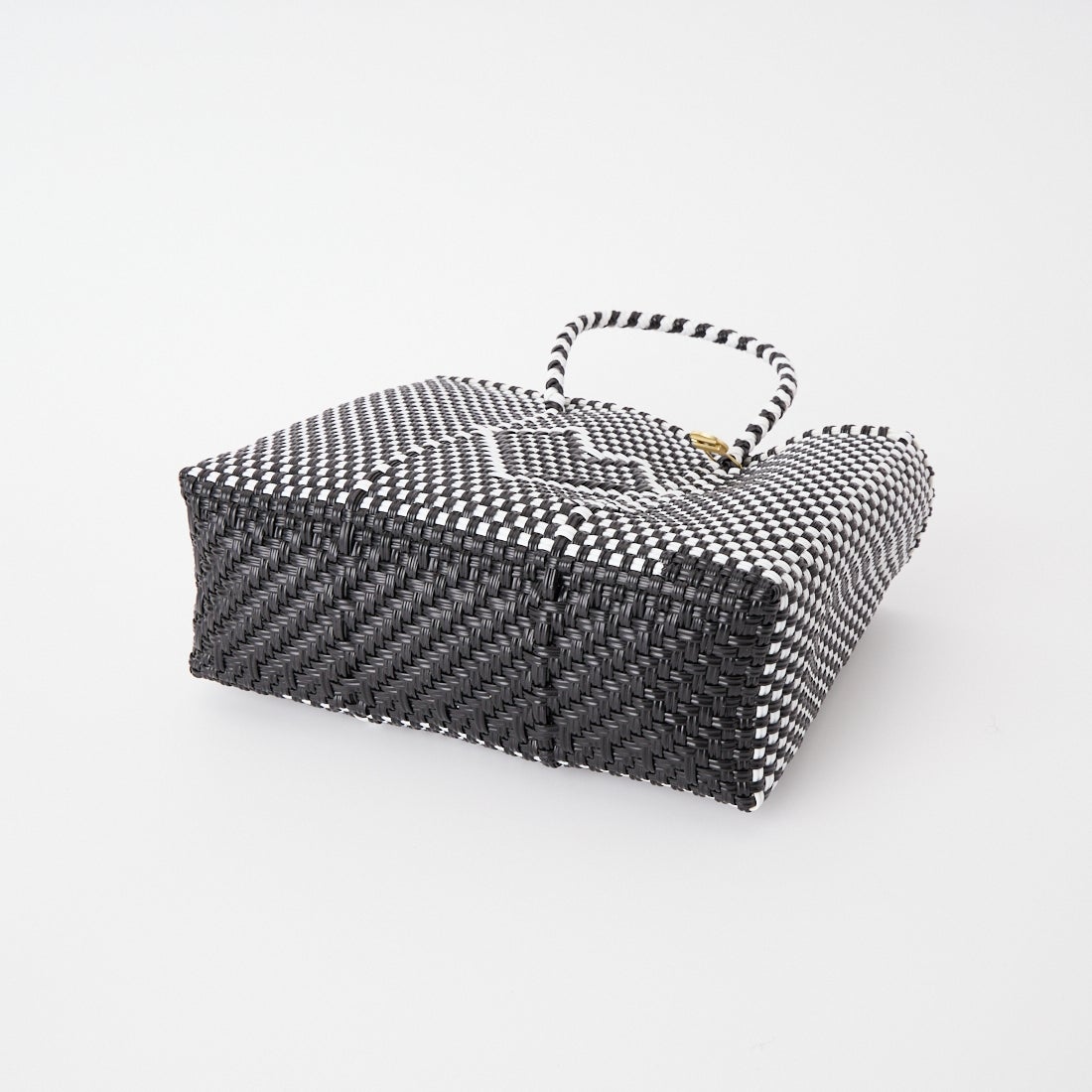 Letra [レトラ] メルカドバッグ (XXS) CHICA CORAZON [610751106] BLK/WHT