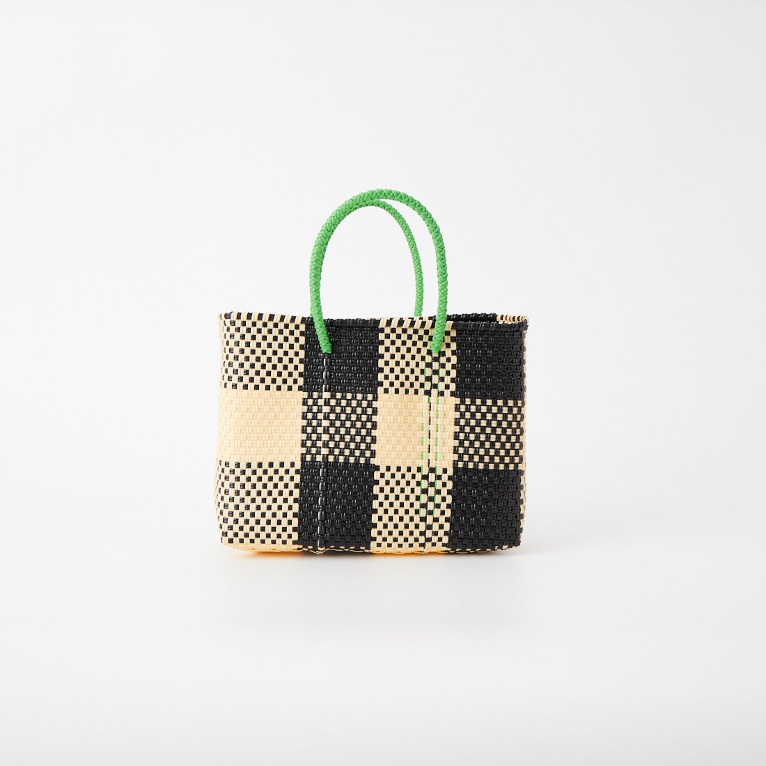 Letra [レトラ] メルカドバッグ (XXS) CHICA CHECK [610751114] CRM/BLK