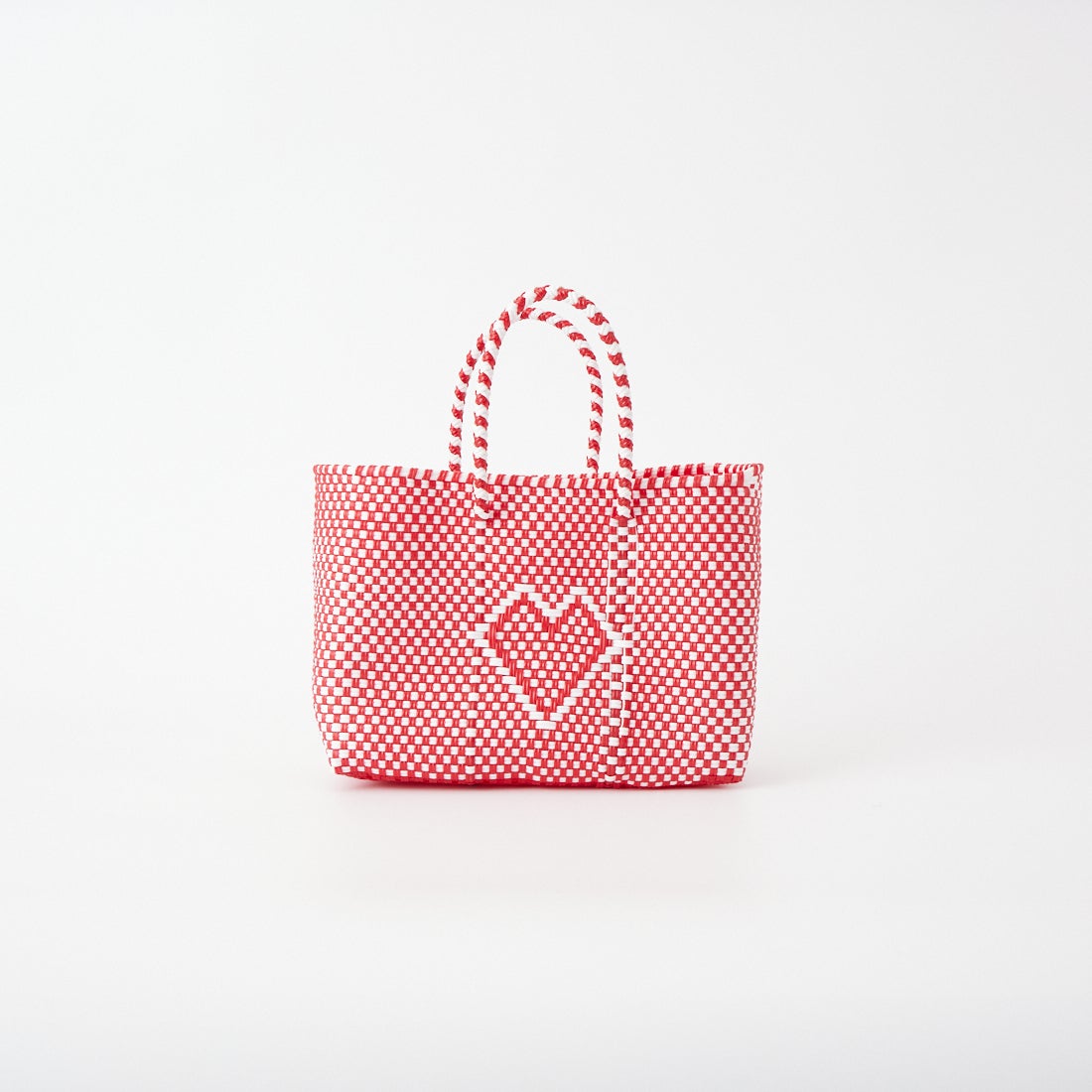 Letra [レトラ] メルカドバッグ (XXS) CHICA CORAZON [610751107] RED/WHT