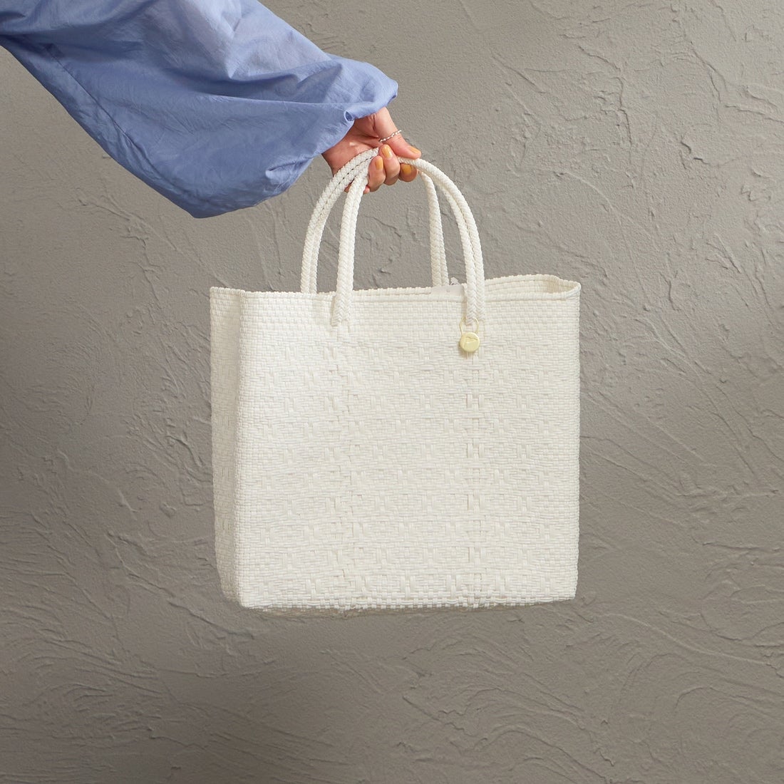 Letra [レトラ] メルカドバッグ (S) ROMBO [610720321] WHT S