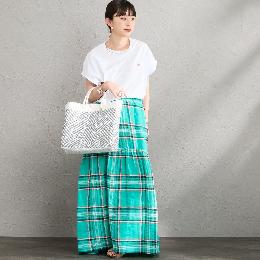 Letra [レトラ] メルカドバッグ (S) TAPETE [610725057] WHT/SIL S