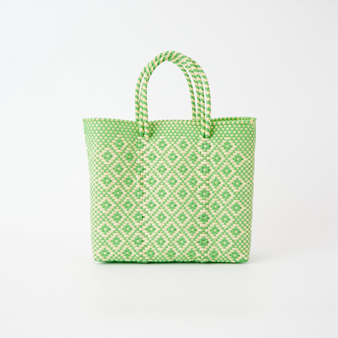 Letra [レトラ] メルカドバッグ (S) ROMBO [610720493] LT GRN/CRM