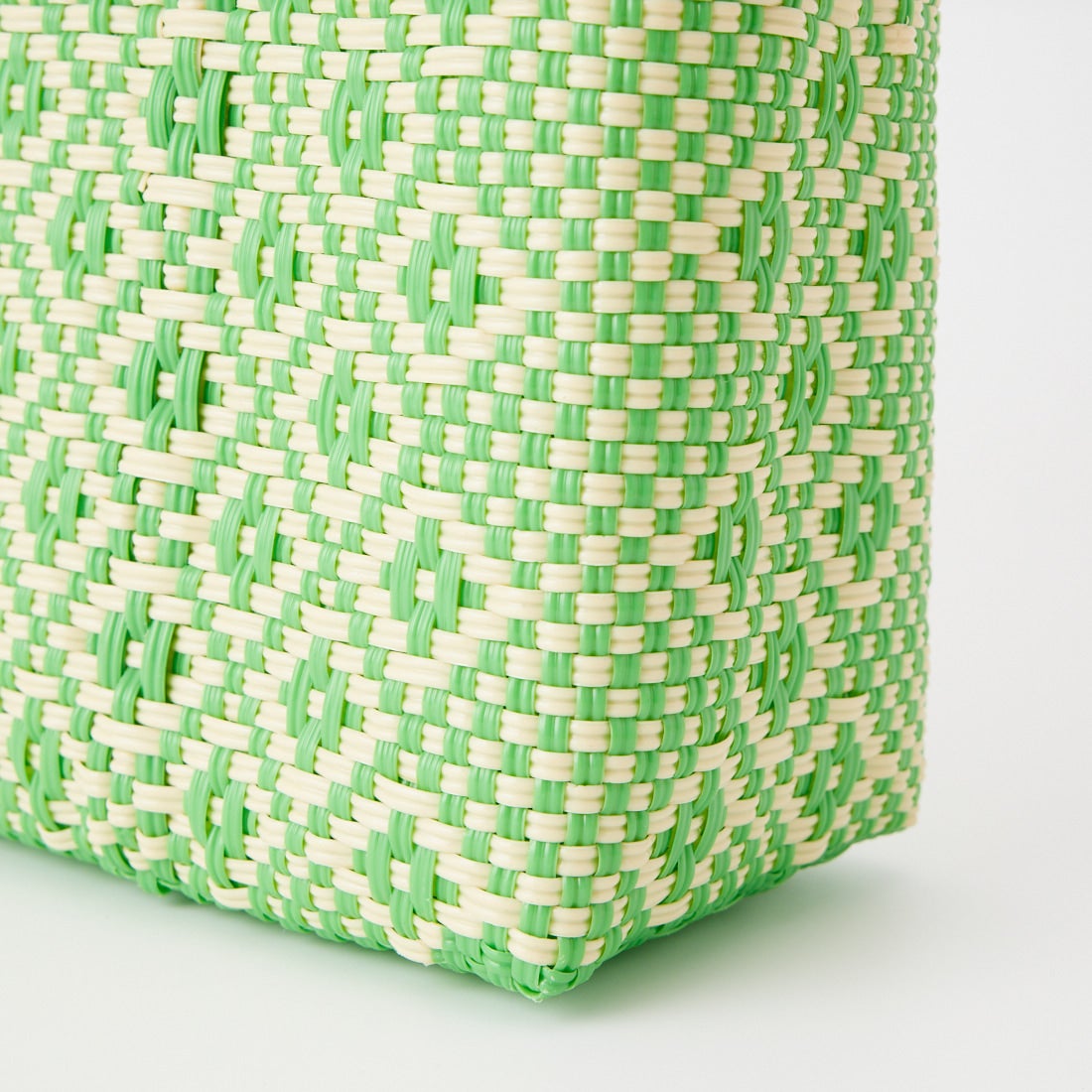 Letra [レトラ] メルカドバッグ (S) ROMBO [610720493] LT GRN/CRM