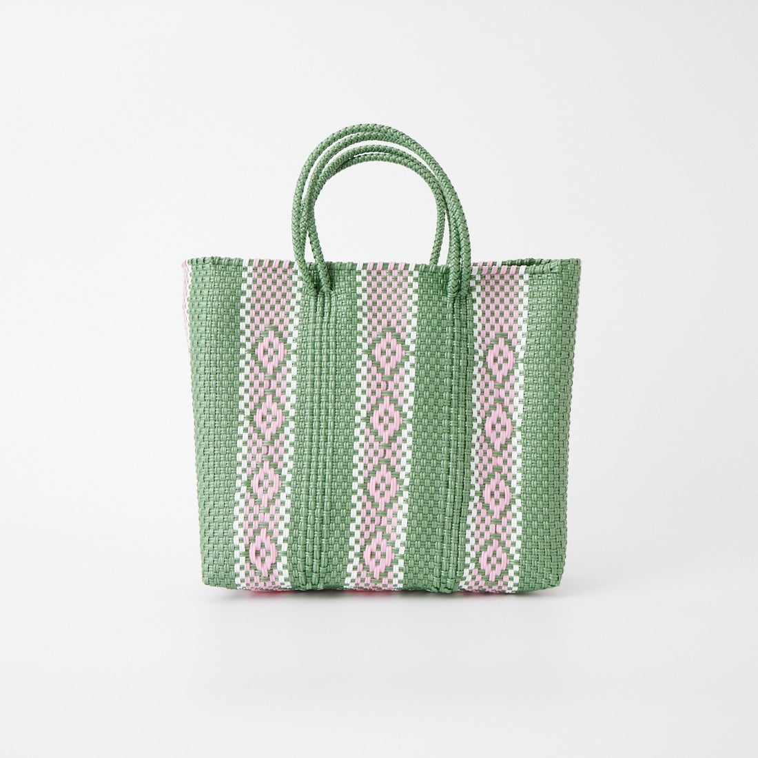 Letra [レトラ] メルカドバッグ (S) SERIE [610727117] MT GRN/PNK