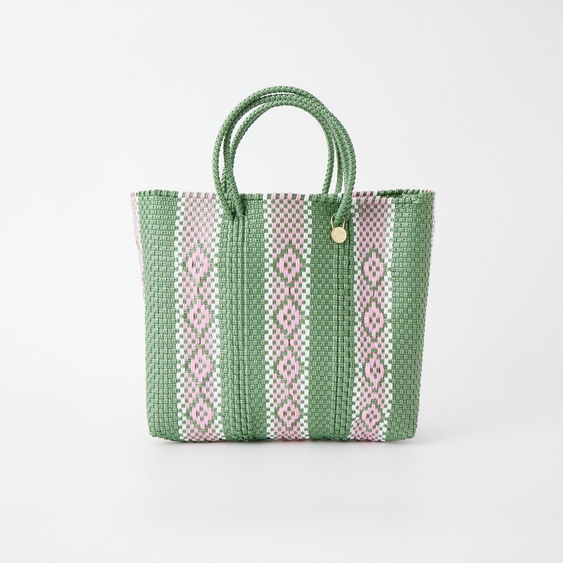 Letra [レトラ] メルカドバッグ (S) SERIE [610727117] MT GRN/PNK