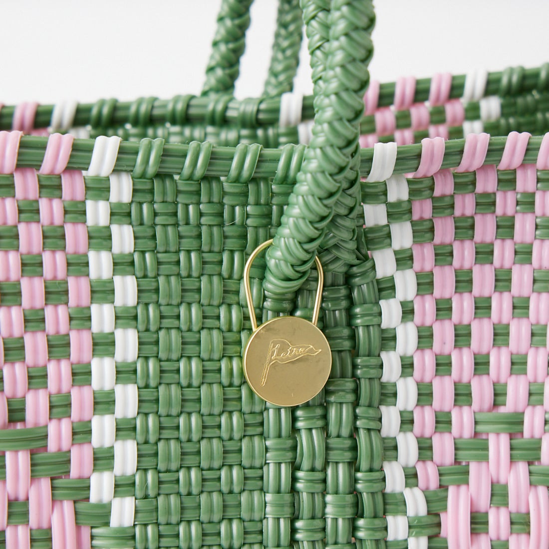 Letra [レトラ] メルカドバッグ (S) SERIE [610727117] MT GRN/PNK