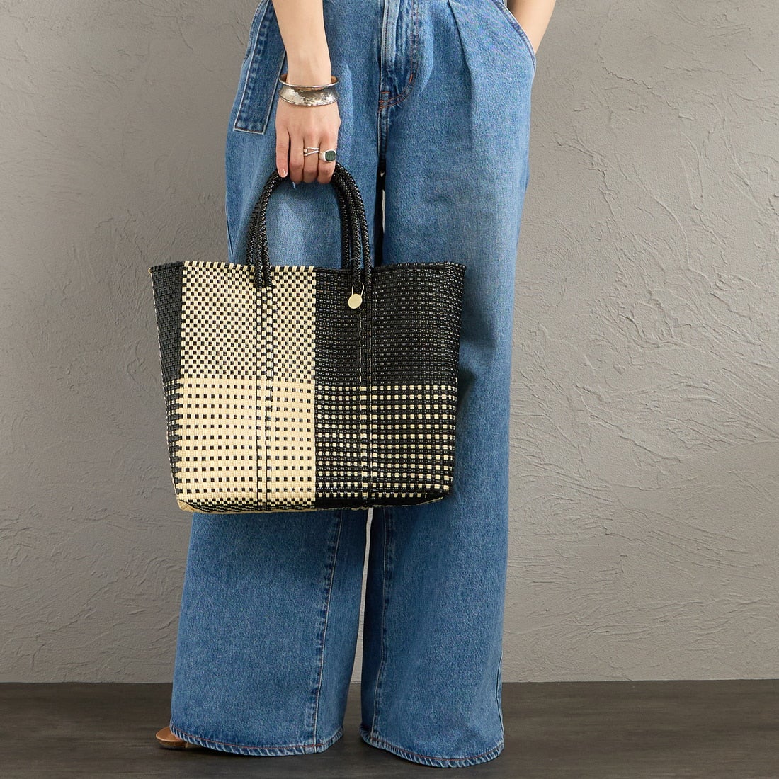 Letra [レトラ] メルカドバッグ (S) ARENA [610721473] BLK/CRM