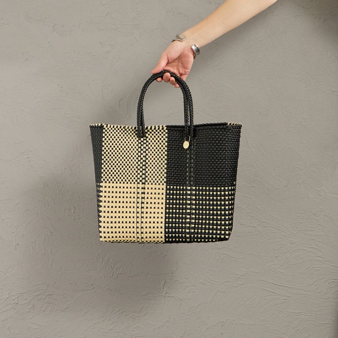 Letra [レトラ] メルカドバッグ (S) ARENA [610721473] BLK/CRM