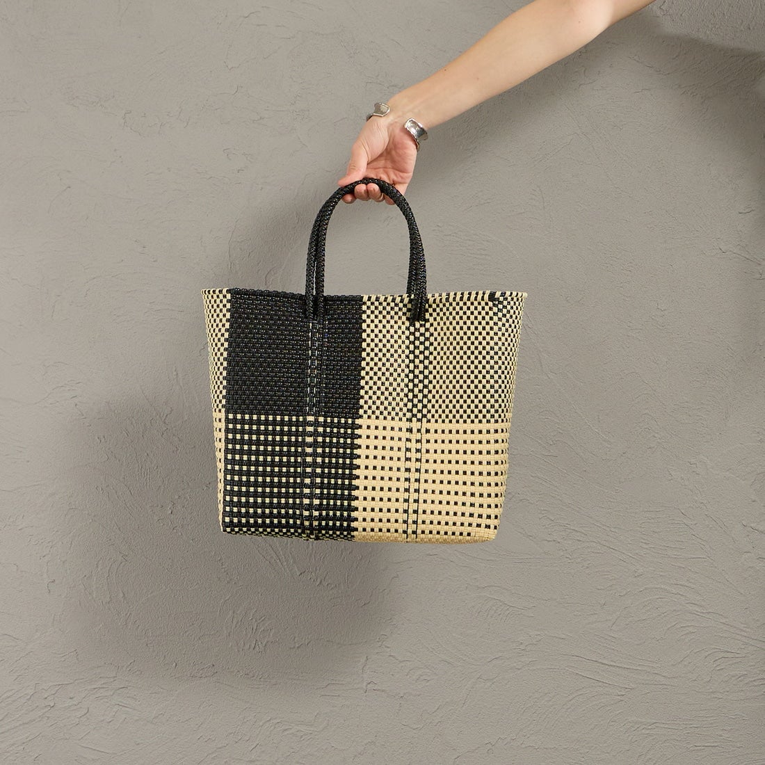 Letra [レトラ] メルカドバッグ (S) ARENA [610721473] BLK/CRM